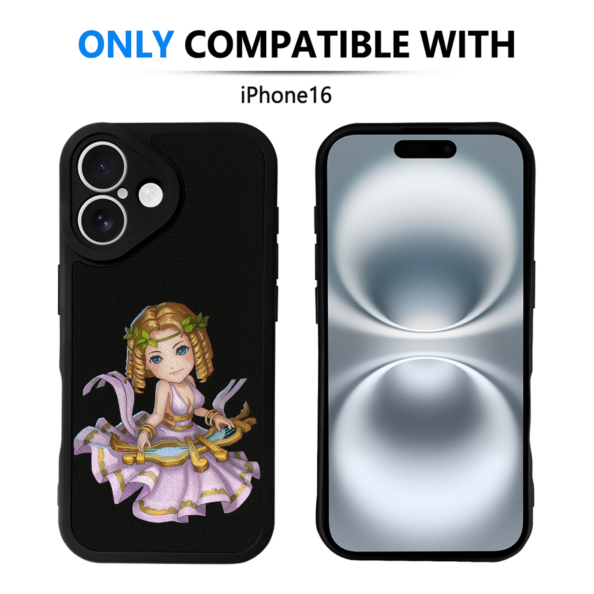 リーグ・オブ・レジェンド League of Legends LOL 【iPhone 16シリーズ対応】シリコンスマホケース（レザー調） 材質：シリコン
